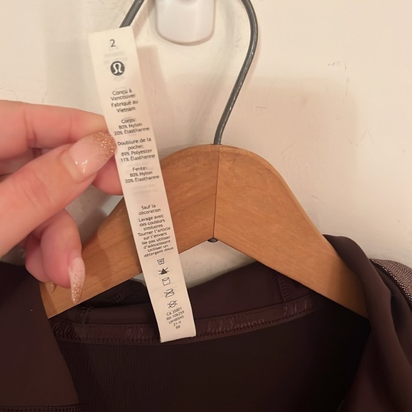 Lululemon Define Jacket Radiate Foil French Press Metallic Limited Edition Sz 2 - Picture 5 of 17